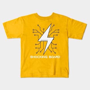 Lightning Blot of Technology Kids T-Shirt